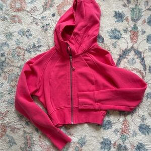 Lululemon crop Zip-Up Hoodie